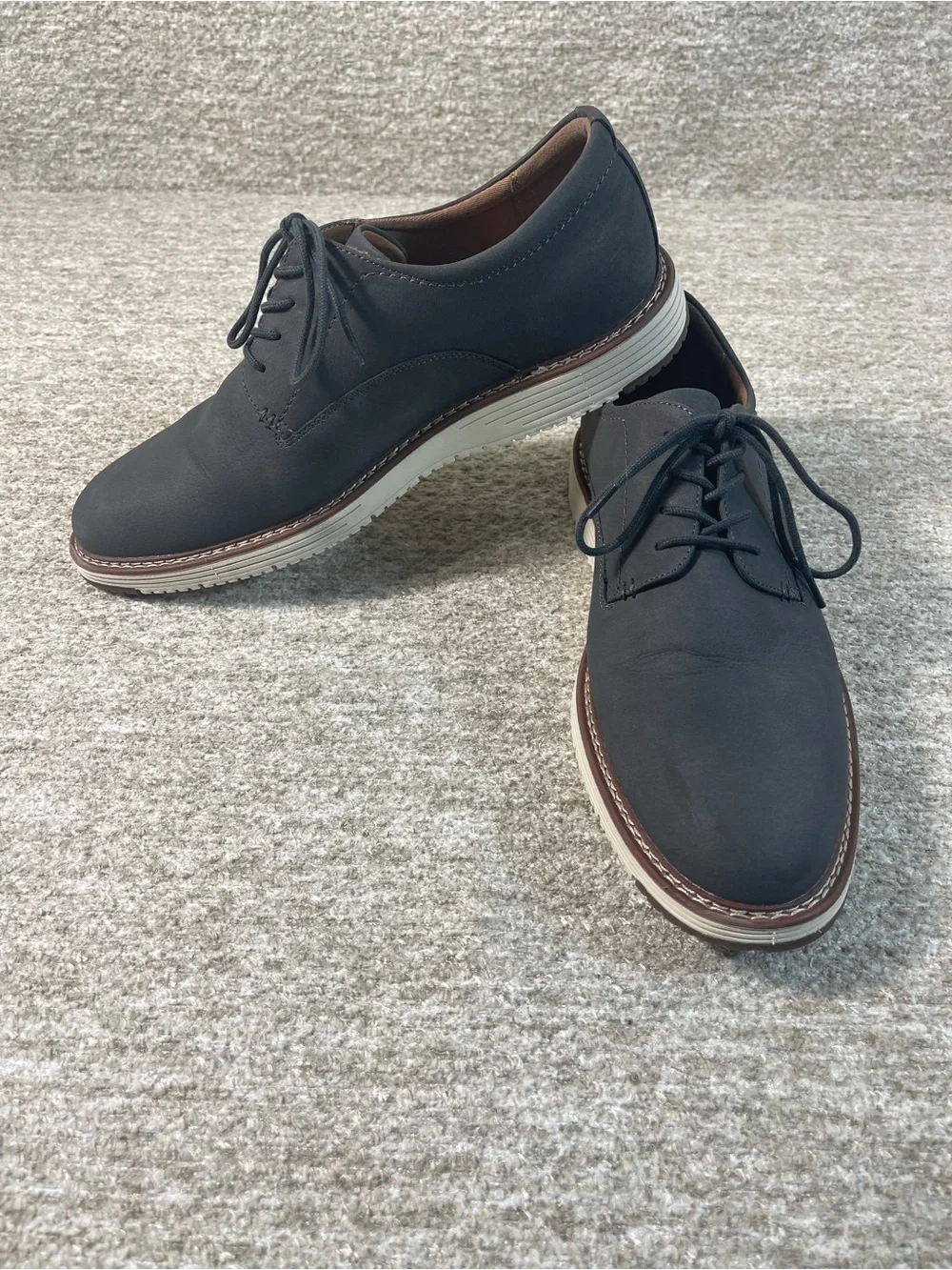 Tommy Hilfiger Hiday Men’s Oxford Dark Gray Casual Shoe Size 11. SKU#0420